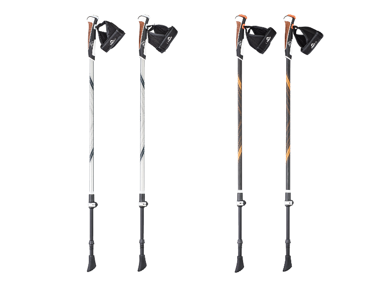 CRIVIT Nordic-Walkingstöcke Carbon