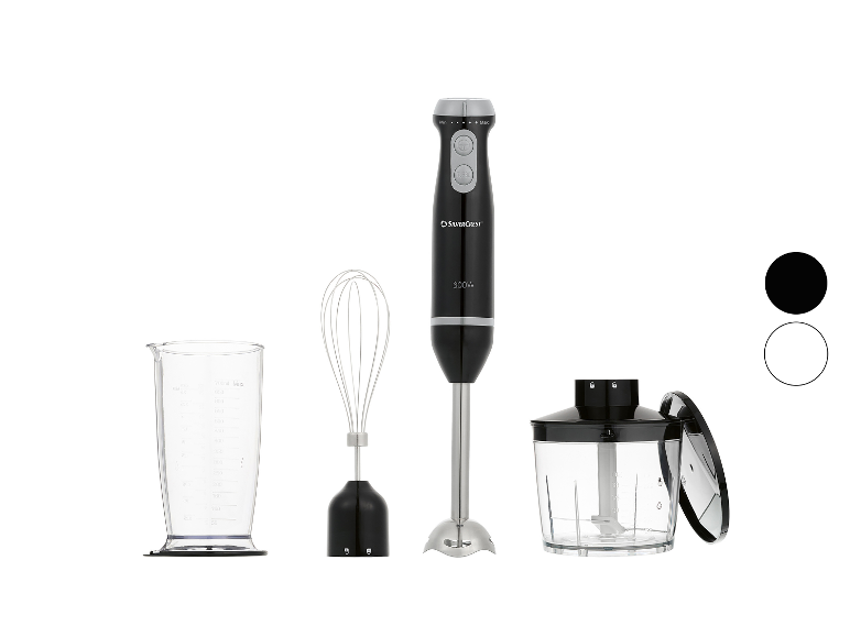 SILVERCREST® Stabmixer-Set, mit stufenlos einstellbarer Geschwindigkeit