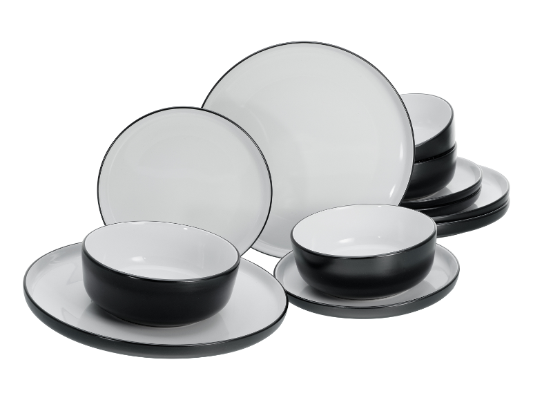 Creatable Geschirrset »Nordic Cool Black«