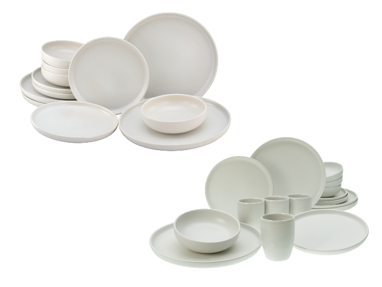 Creatable Geschirrset »Uno offwhite«