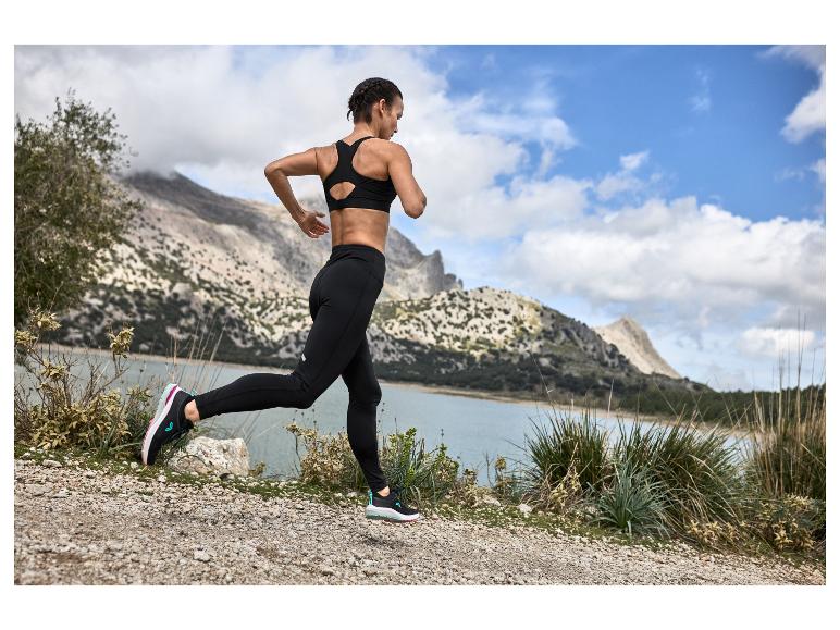 CRIVIT Damen Sport Bustier, mit Mesh-Einsätzen