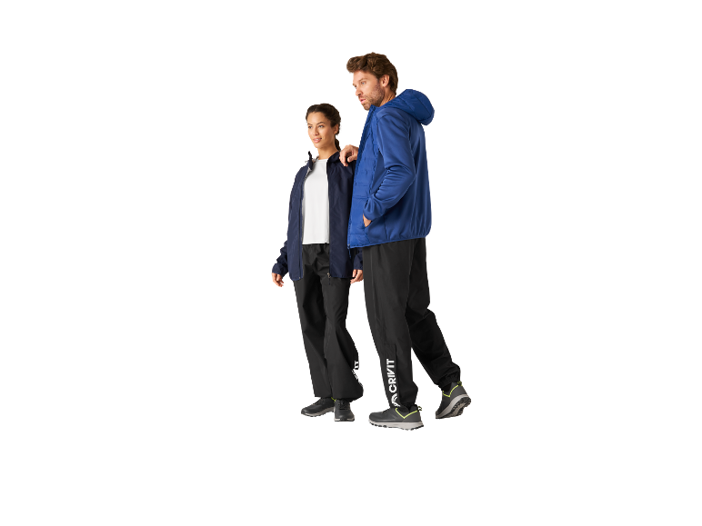 CRIVIT Damen/Herren Regenhose, atmungsaktiv