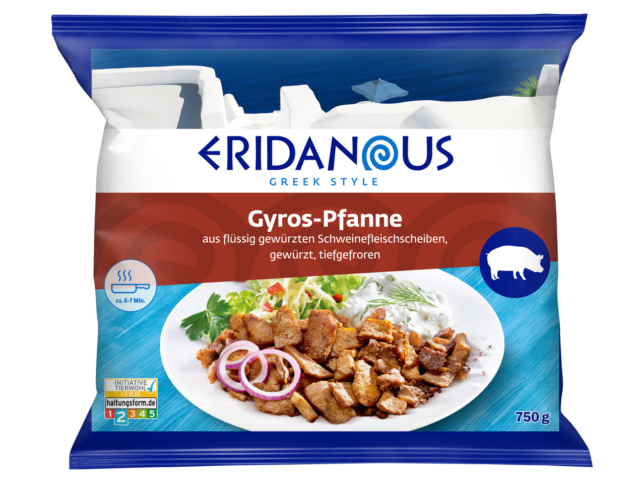 Eridanous Gyros-Pfanne