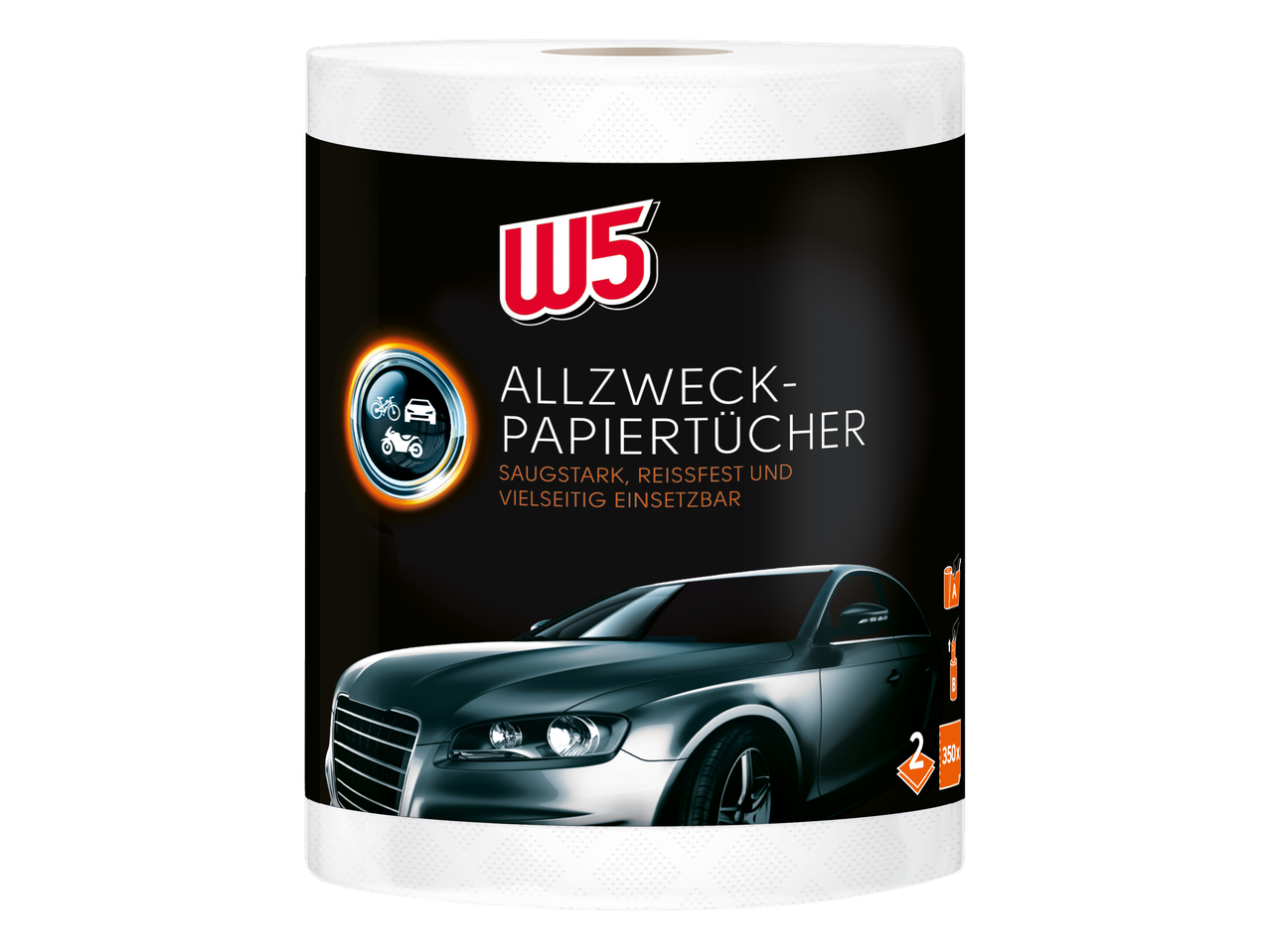 W5 Allzweck-Papiertücher