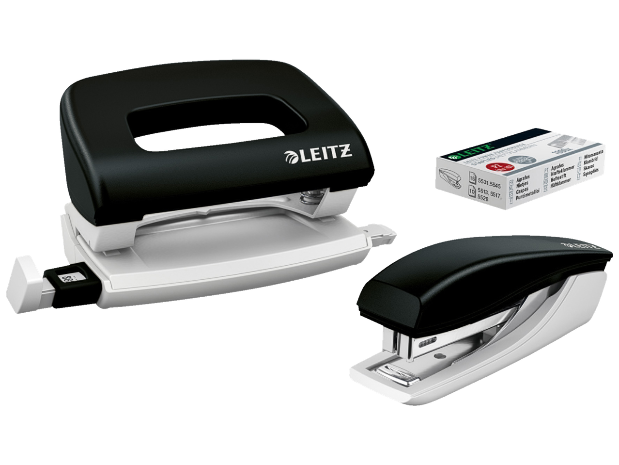 LEITZ Locher + Mini-Heftgerät