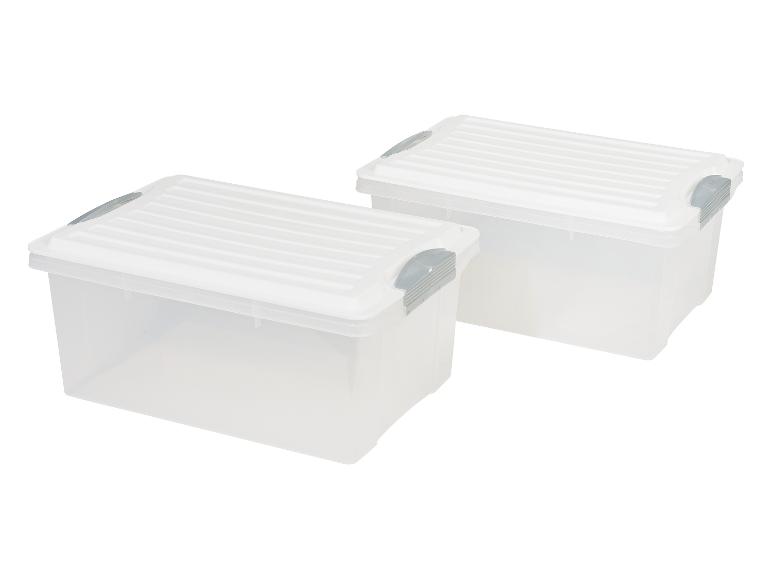 LIVARNO home Aufbewahrungsboxen Set 13l, 4,5l