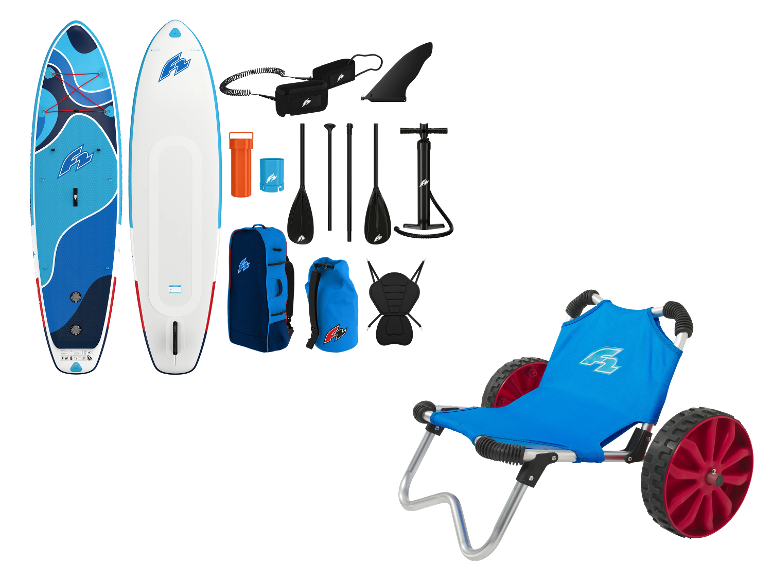 F2 SUP-Set, Doppelkammer-SUP Allround + SUP-Trolley