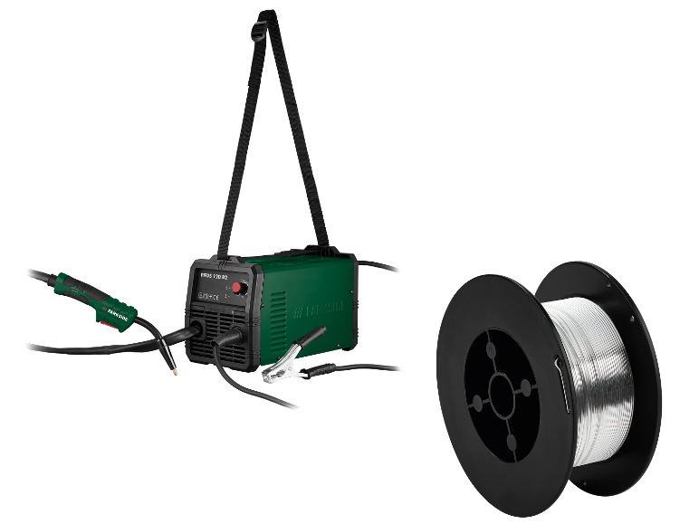 PARKSIDE® PARKSIDE® Schweißgerät Inverter-Fülldraht »PIFDS 120 B2« + Schweißdraht »PSDS C1« Edelstahldraht 0,8mm