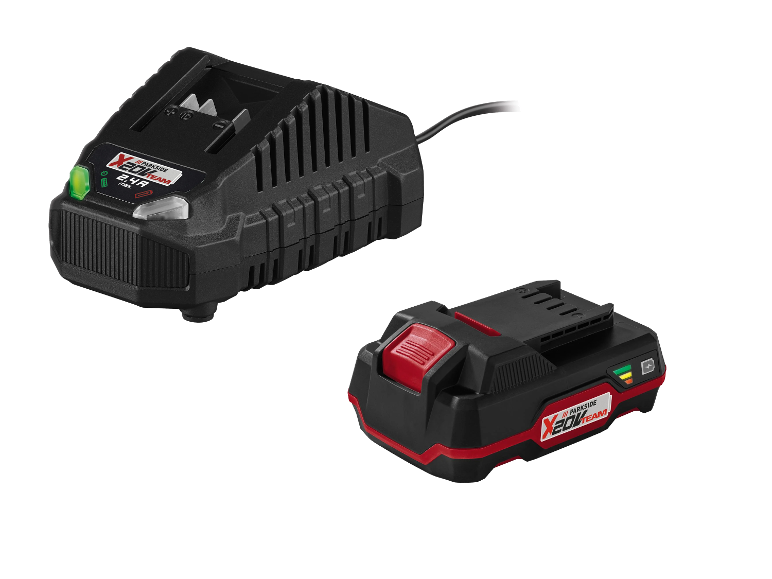 PARKSIDE® PARKSIDE® 20 V-Set - 20 V / 2,4 A Akku-Ladegerät »PLG 20 C1« + 20 V / 2 Ah Akku »PAP 20 B1«, mit Cell Balancing