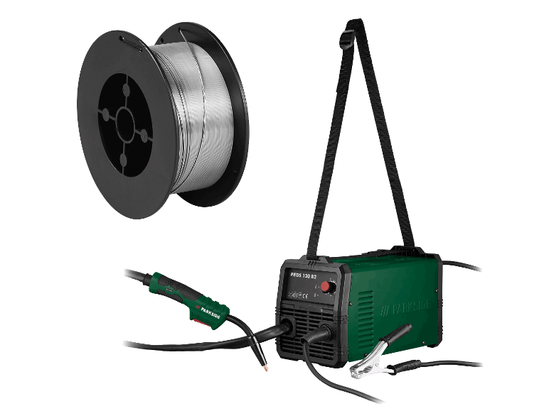 PARKSIDE® Schweißgerät Inverter-Fülldraht »PIFDS 120 B2« + Fülldraht »PSFD C1« 0 ,8mm