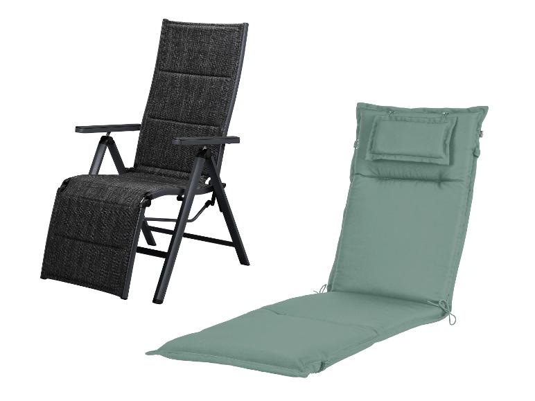 LIVARNO home LIVARNO home Alu-Relaxsessel »Toronto« inkl. Polsterauflage