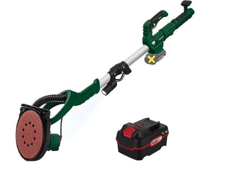 PARKSIDE® 20 V Akku-Wand und Deckenschleifer »PWDSA 20-Li A1« Set, mit Akku