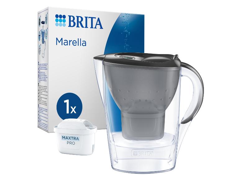 BRITA Wasserfilter Kanne Marella graphit inkl . 1x MAXTRA PRO Pure Performance Filterkartusche