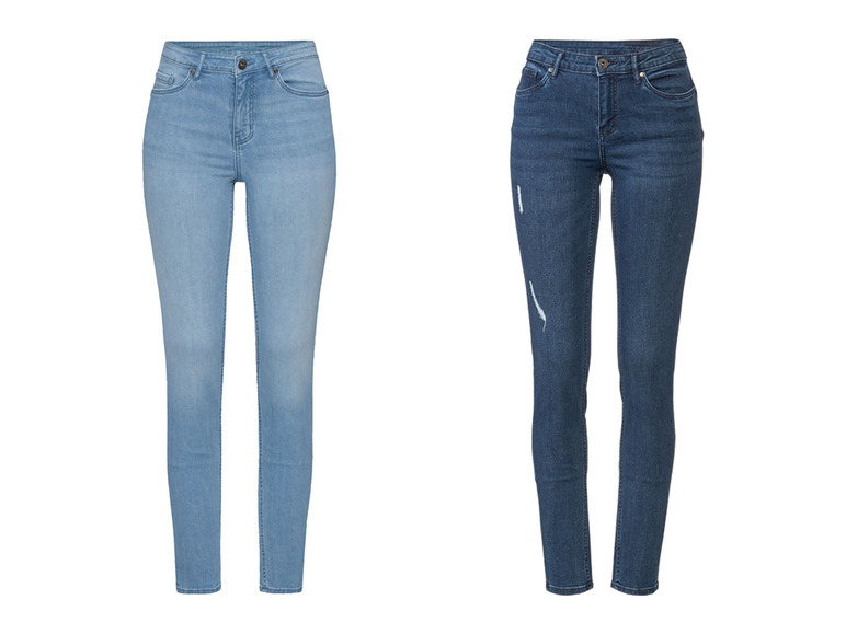 ESMARA® Damen Po-Push-Up Jeans, Super Skinny Fit, normale Leibhöhe