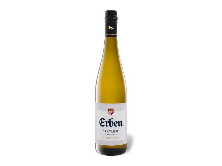 ERBEN Spätlese feinfruchtig, Weißwein 2025