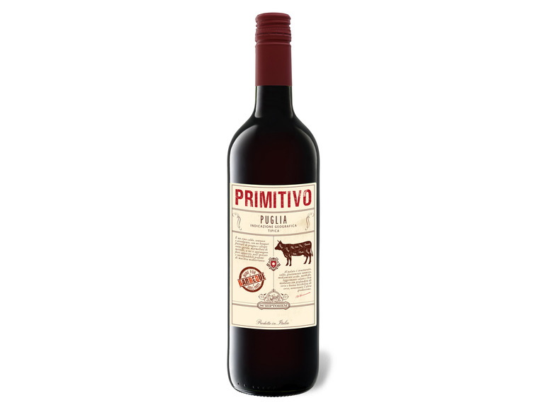 Primitivo Puglia IGT trocken, Rotwein