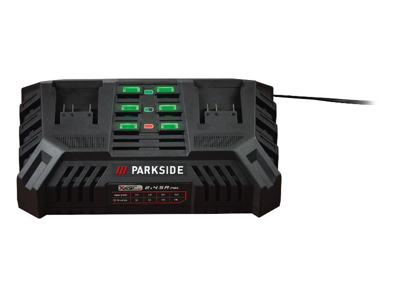 PARKSIDE® Akku-Doppelladegerät »PDSLG 20 B1«, 4,5 A