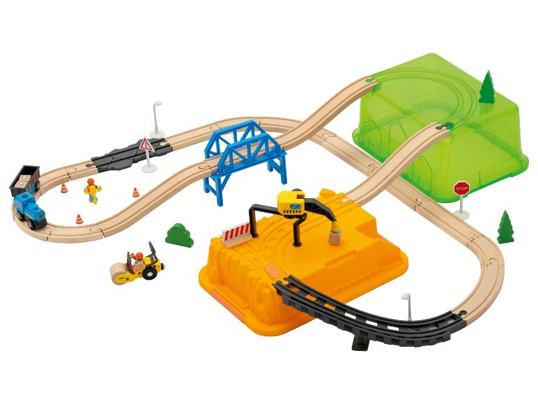 LUPILU® Holzeisenbahn-Box-Set