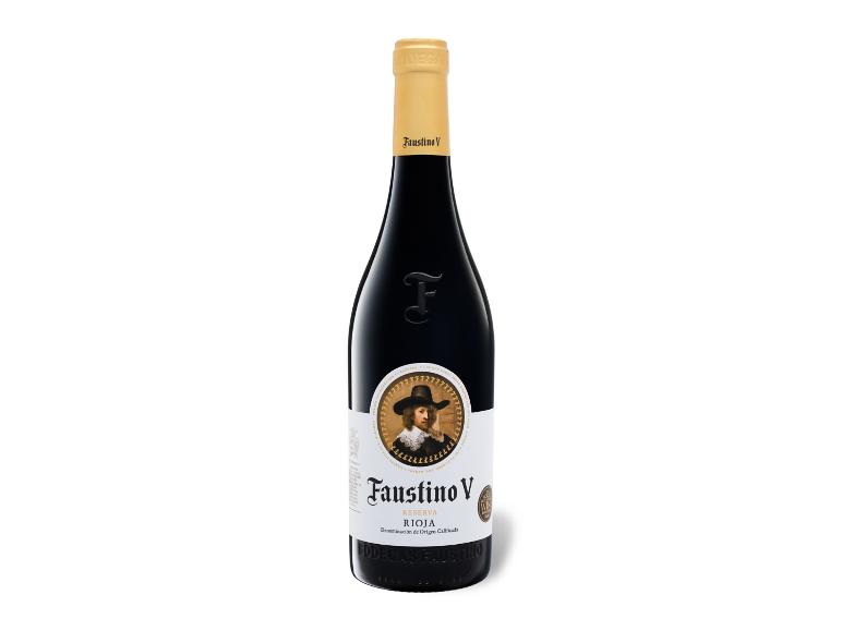 Faustino V Reserva Rioja DOCA trocken, Rotwein 2019