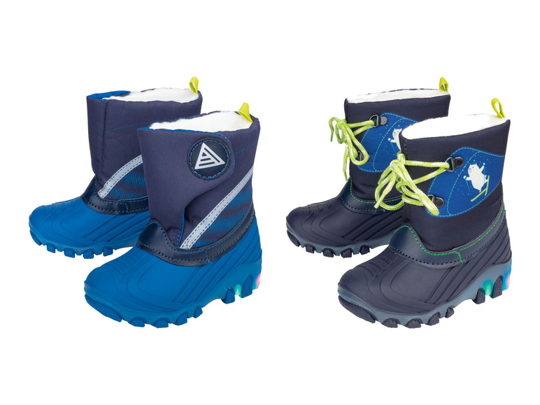 LUPILU® Kleinkinder LED-Winterstiefel mit Blink-Effekt
