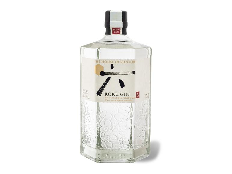 ROKU GIN The Japanese Craft Gin 43% Vol