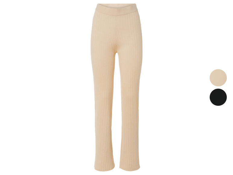 ESMARA® Damen Feinstrick-Hose mit Viskose
