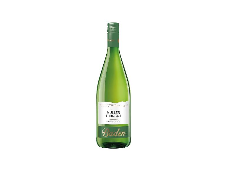 Müller-Thurgau Baden QbA halbtrocken, Weißwein 2025