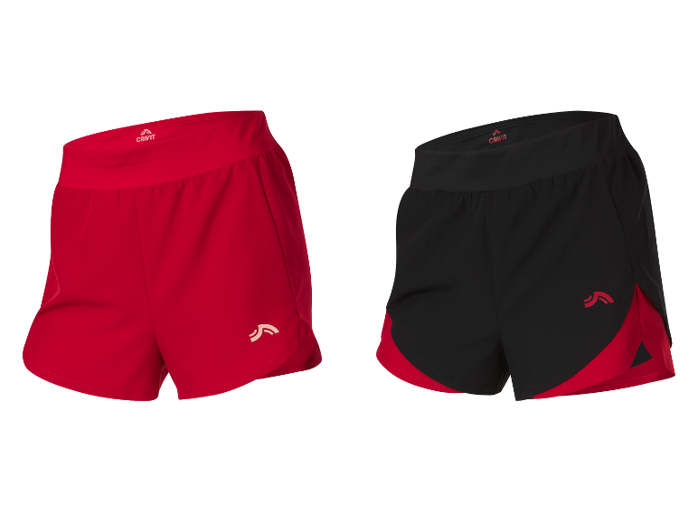 CRIVIT Damen Funktionsshorts, mit dynamischer Kühltechnologie