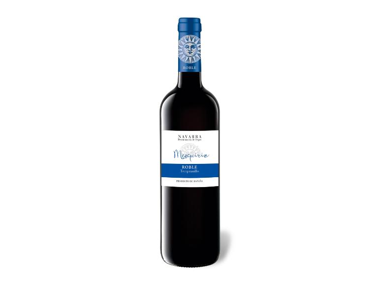 MEZQUIRIZ Tempranillo Tinto Roble Navarra DO trocken, Rotwein 2022