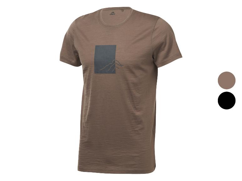 CRIVIT Herren Funktionsshirt mit Merinowolle