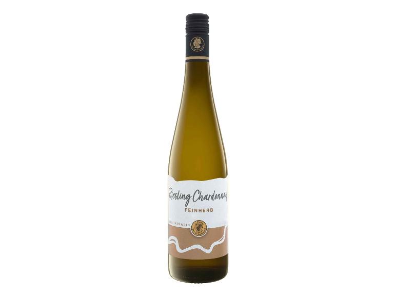 Riesling/Chardonnay QbA Rheinhessen feinherb, Weißwein 2023