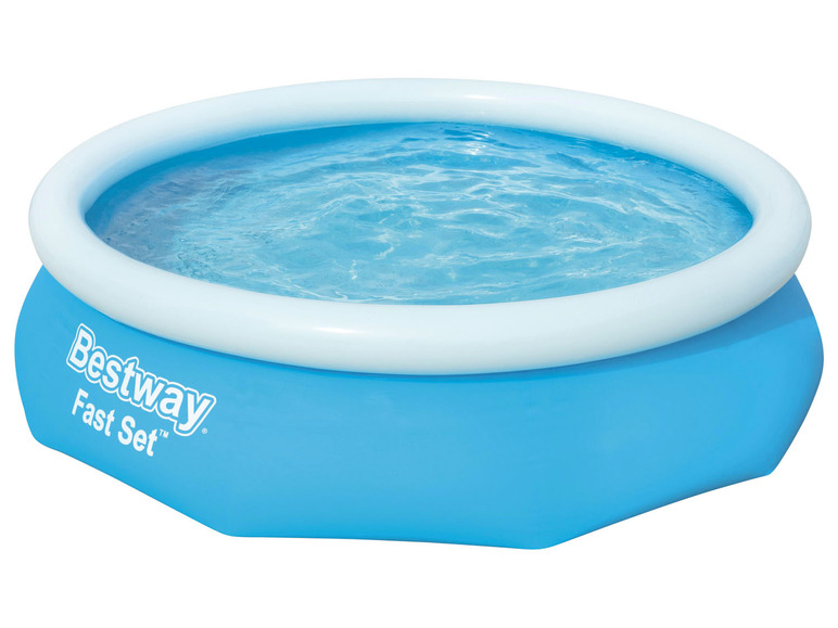 BESTWAY Fast Set Pool, Ø 305 x 76 cm, inkl. Filterpumpe