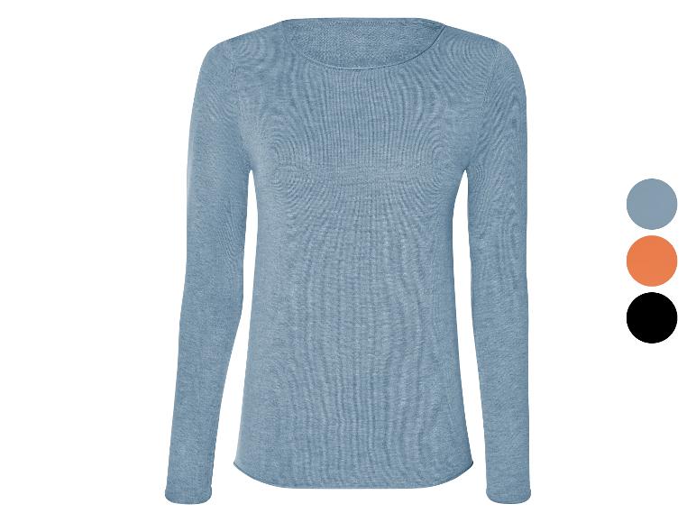 ESMARA® Damen Feinstrick-Pullover, körpernah geschnitten