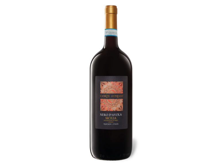 Nero d'Avola DOP Sicillia trocken Magnum, Rotwein 2024