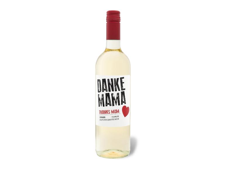 Danke Mama Rivaner Nahe QbA feinherb, Weißwein 2025