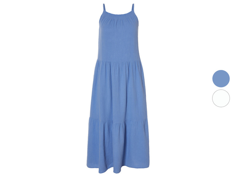 ESMARA® Damen Midi-Kleid mit Volants
