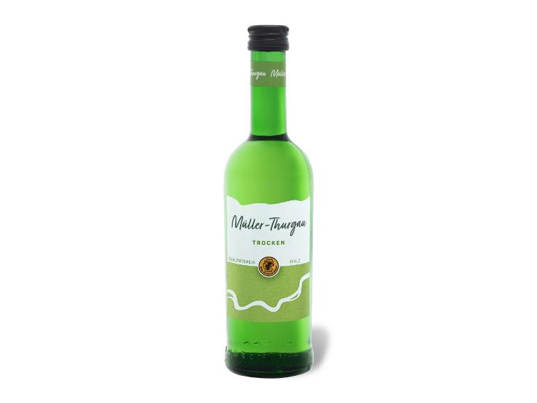 Müller Thurgau QbA trocken, 0,25-l-Miniaturflasche, Weißwein