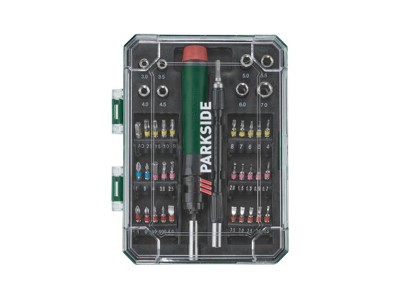 PARKSIDE® Bit- und Stecknuss-Set, 40-teilig
