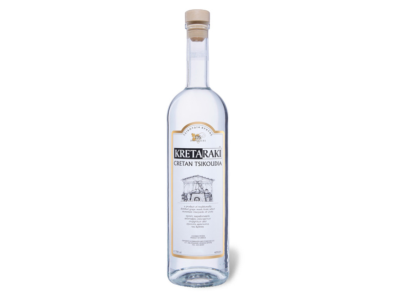 KretaRaki Kretische Tsikoudia 40% Vol