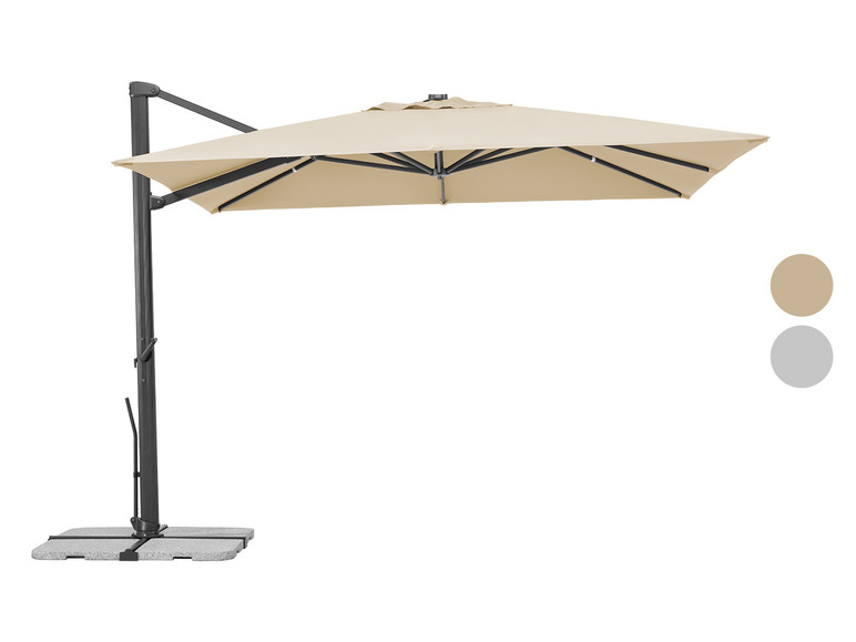 SCHNEIDER Ampelschirm »Rhodos Smart«, 300 x 300 cm, mit Kurbelsystem