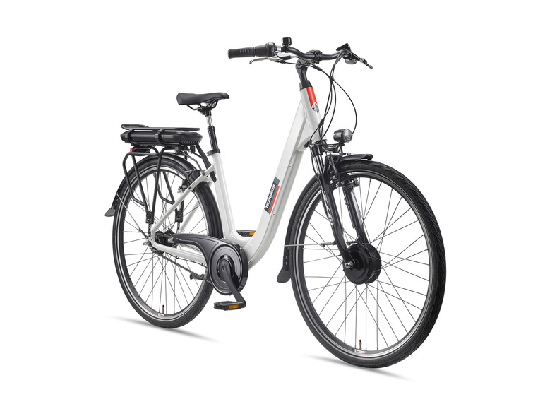 TELEFUNKEN E-Bike Stadt Multitalent RC845 28 Zoll weiß