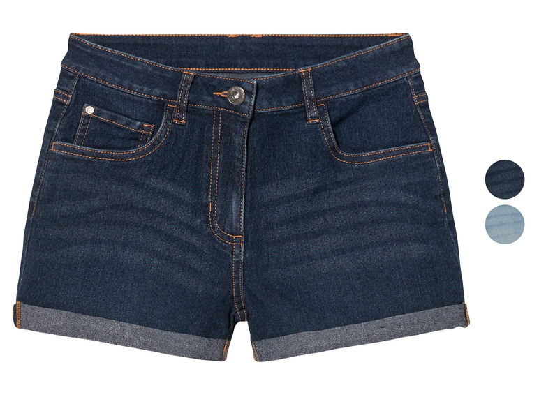 PEPPERTS!® Kinder Jeansshorts in Krempeloptik