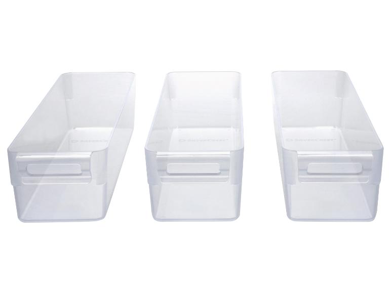 SILVERCREST® Kühlschrank Organizer ohne Deckel PP S 3er Set