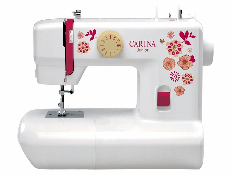 CARINA Mechanische Nähmaschine »Junior«, Einsteigermodell, 6 Stichprogramme, mit Hülle