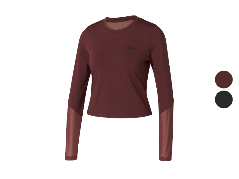 CRIVIT Damen Funktionsshirt, schnelltrocknend und feuchtigkeitsableitend