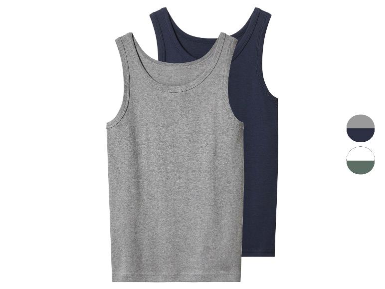 ESMARA® Jungen Unterhemden, 2 Stück