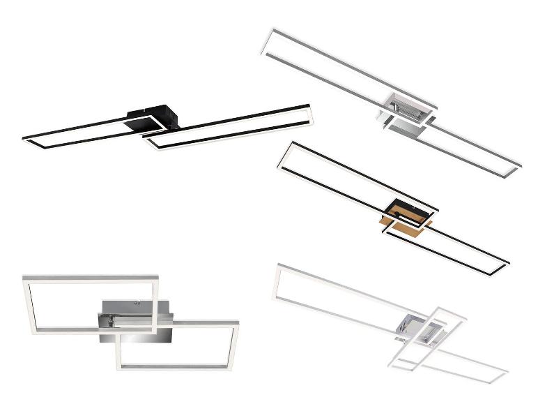 BRILONER CCT LED Design Deckenleuchte, Lichttemperatur + Helligkeit regulierbar