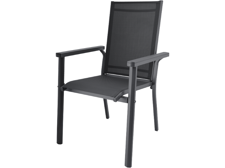 LIVARNO® Alu-Stapelsessel »Houston«, grau