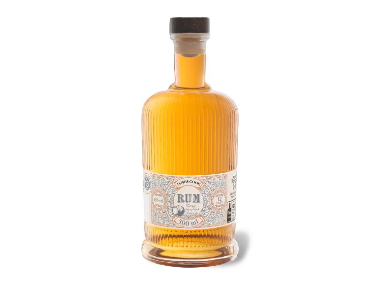 JAMES COOK Rum Limousin Cask 12 Jahre 43% Vol