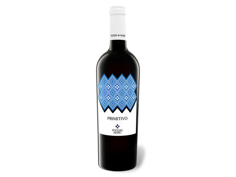 POGGIO MARU Primitivo Salento IGP halbtrocken, Rotwein 2023